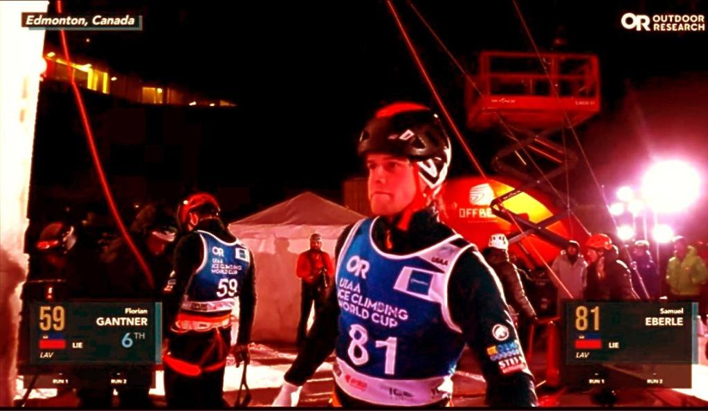 Sami geht konzentriert an das SPEED - FINALE und erreicht den sehr guten 9. Rang